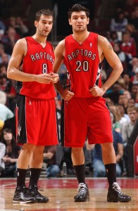 Calderón y Delfino ya no serían compañeros de equipo (Randy Belice/NBAE/Getty Images)