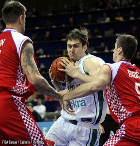 Erazem Lorbek dominó el partido