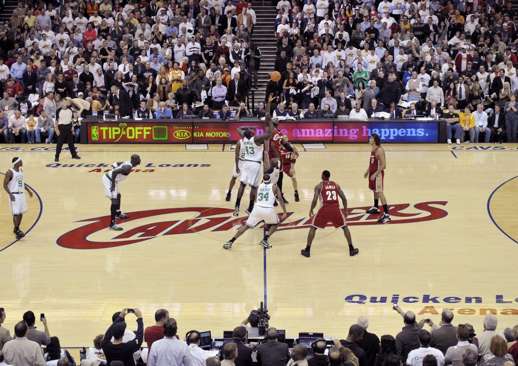 Celtics vs Cavs (David Dow/NBAE via Getty Images)